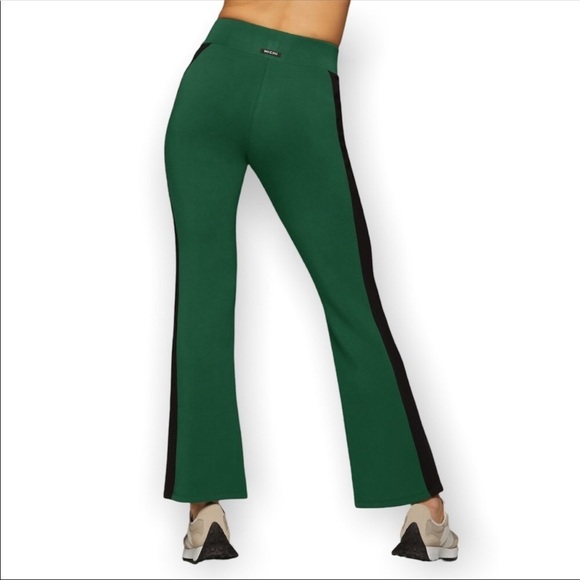 Michi Green Carve Flare Pants Size Small - Picture 3 of 10